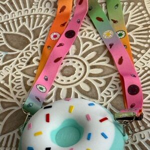 Colorful Donut-Shaped Kids Bag